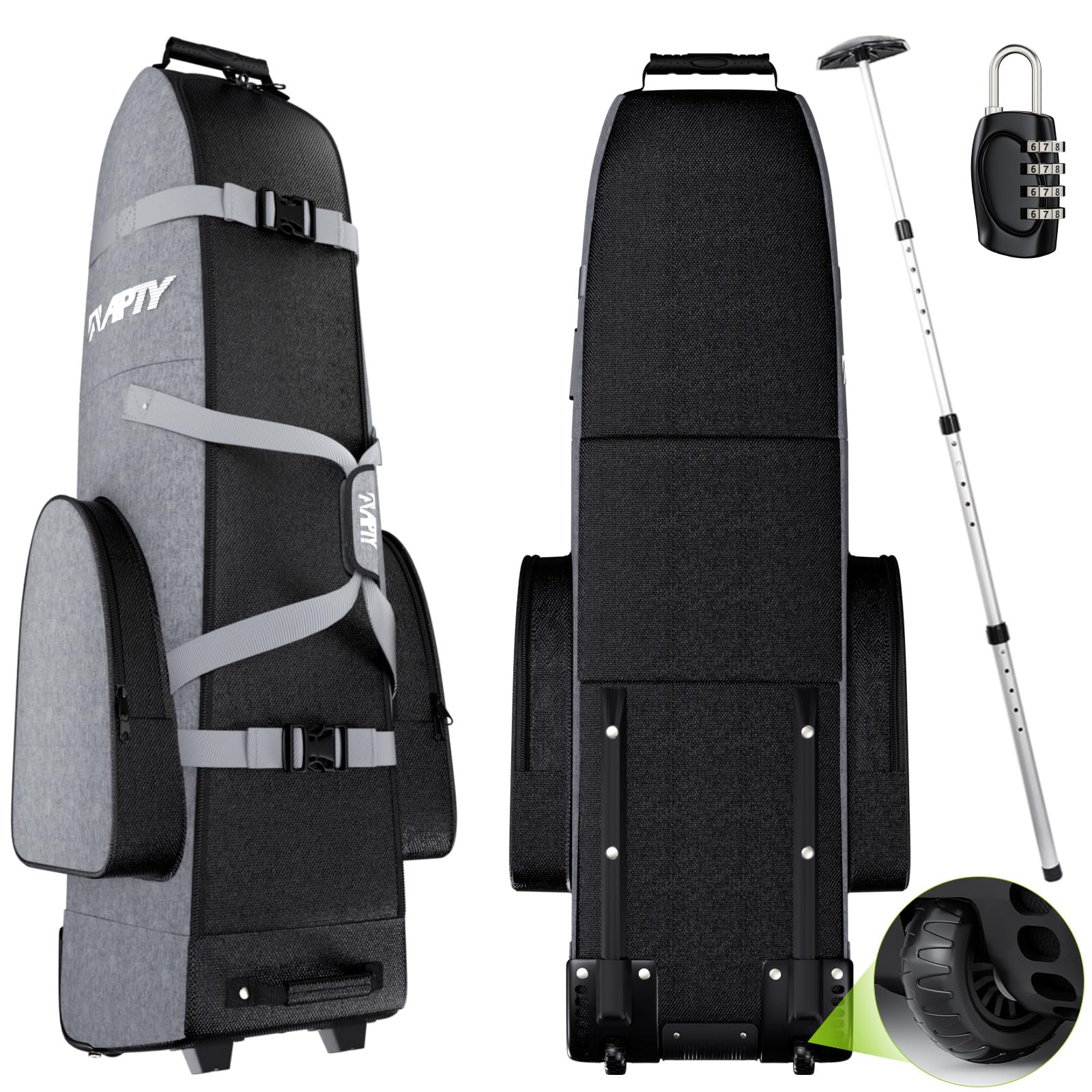 Tour Series Golf Travel Cover – Enhanced Club Protection for Air Travel